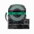 Label Tape Cartridge Black On Green Manufactured In ISO9001 Factory ()