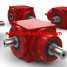 gear reducer 90,spiral 4 speed in 90 degree drive,1 to 1 ration gearbox