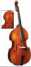 Red Handmade Laminated Double Bass