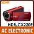Sony HDR-CX220E HD Handycam Camcorder PAL