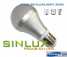 7W LED Bulb, E27/E14/B22, High Lumen, CRI 80 ()