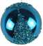 Blue Christmas ornaments ()