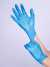 Disposable HDPE/LDPE gloves blue