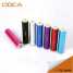DOCA D536 2600mah portable power bank with led torch light ()