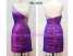 Short Pleated Beading Taffeta Cocktail Dresses ()