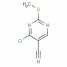 4-Chloro-2-(methylthio)pyrimidine-5-carbonitrile 33089-15-5