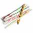 bamboo chopsticks (21,23cm, full paper wrap) (палочки для еды)