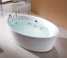 Aquatica Acrylic Corner Bathtub M1710 ()