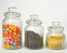 glass jar,glass storage,glass canister ()