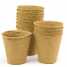 Biodegradable gardening pots ()