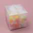 Plastic folding gift box packaging ()