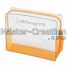 Transparent pvc bag,Orange zip bag,Clear toiletry bag,Zipper cosmetic bag,Promot (Прозрачный ПВХ сумка, оранжевый почтовый мешок, туалетные сумки Ясно, молния косметичка, поощрительный подарок мешок, рекламные винил сумк)