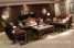 Genunie Leather sofa luxury living room furnitue sofa sets coffee table ()