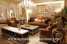 Leather brown sofa modern sofa living room furniture living room sets ()