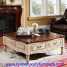 Coffee table Solid wood Coffee table marble coffee table FY-2006 ()