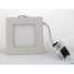 LED Panel Light 6W RA80 SMD2835(30Pcs) Warm White Square Shape White AC85-265V