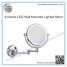 8 Inches LED Wall Mounted Lighted Mirror ()