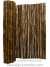 Black Bamboo Fence roll ()