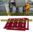Machinery moving skates suitable for moving works ()