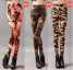 FASHION WOMENS SEXY PATTERNED PRINTED LEGGINGS LEGGINS TIGHTS PANTYHOSE HIGH WAI ()