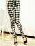WOMENS FASHION PATTERNED PRINTED LEGGINGS LEGGINS TIGHTS PANTYHOSE HIGH WAISTED ()