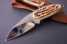 mirror finish fixed blade hunting knives and pocket hunting knives for wholesale