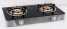 two burners gas cooker/stove glass top gas cooker table top ()