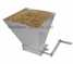 Stainless Steel 2 Rollers malt mill grain mill home brew mill barley crusher (Stainless Steel 2 Rollers malt mill grain mill home brew mill barley crusher)