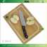 Bamboo Wood Sharpener Vegetable/Fruit Cutting Board with Dip Groove ()