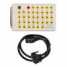White High quality Breakout Box MB38PIN 38 Pin Diagnostic Connector for Benz OBD ()