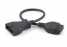 GM 12 Pin Male To 16 Pin Female OBD1 OBD2 Car Diagnostic Connector Adapter ()