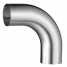 Sanitary 90deg Elbow with Straight Ends ()