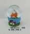 Chicken Polyresin 65mm Easter Waterglobe With Egg Base