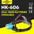 Rechargeable Adjustable Focusing Camping Riding LED Headlamp/Headlight (NK-606) ()