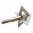 6Pcs 100Grain 4-blade Silver Broadhead Cross Stars Sharp Arrow Point Hunting Cro ()