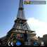 France paris metal giant eiffel tower model for sale ()