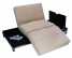 leather sofa bed (cuir canapé-lit)